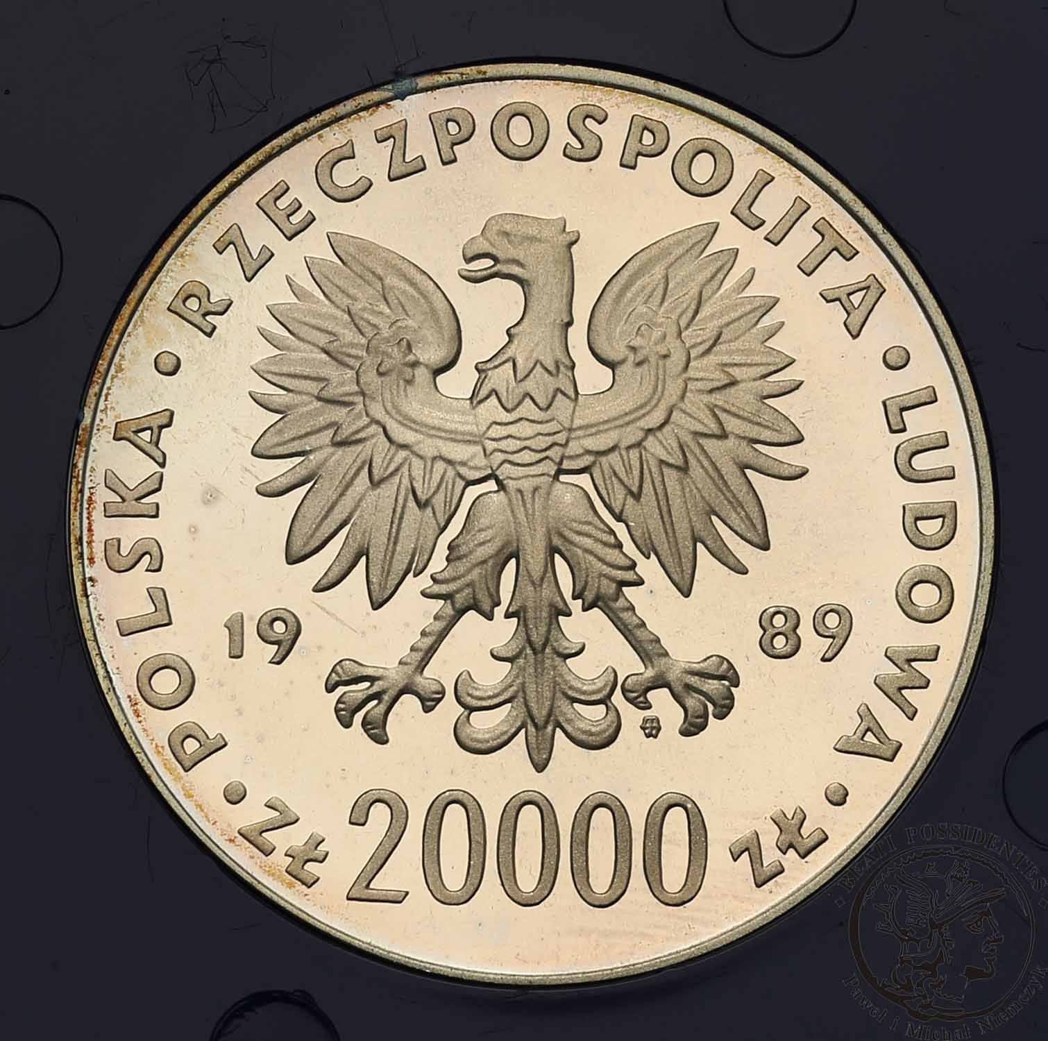20 000 złotych 1989 FIFA Włochy st.L