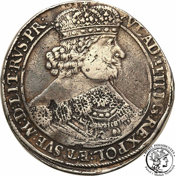 Władysław IV Waza TALAR 1640 Gdańsk