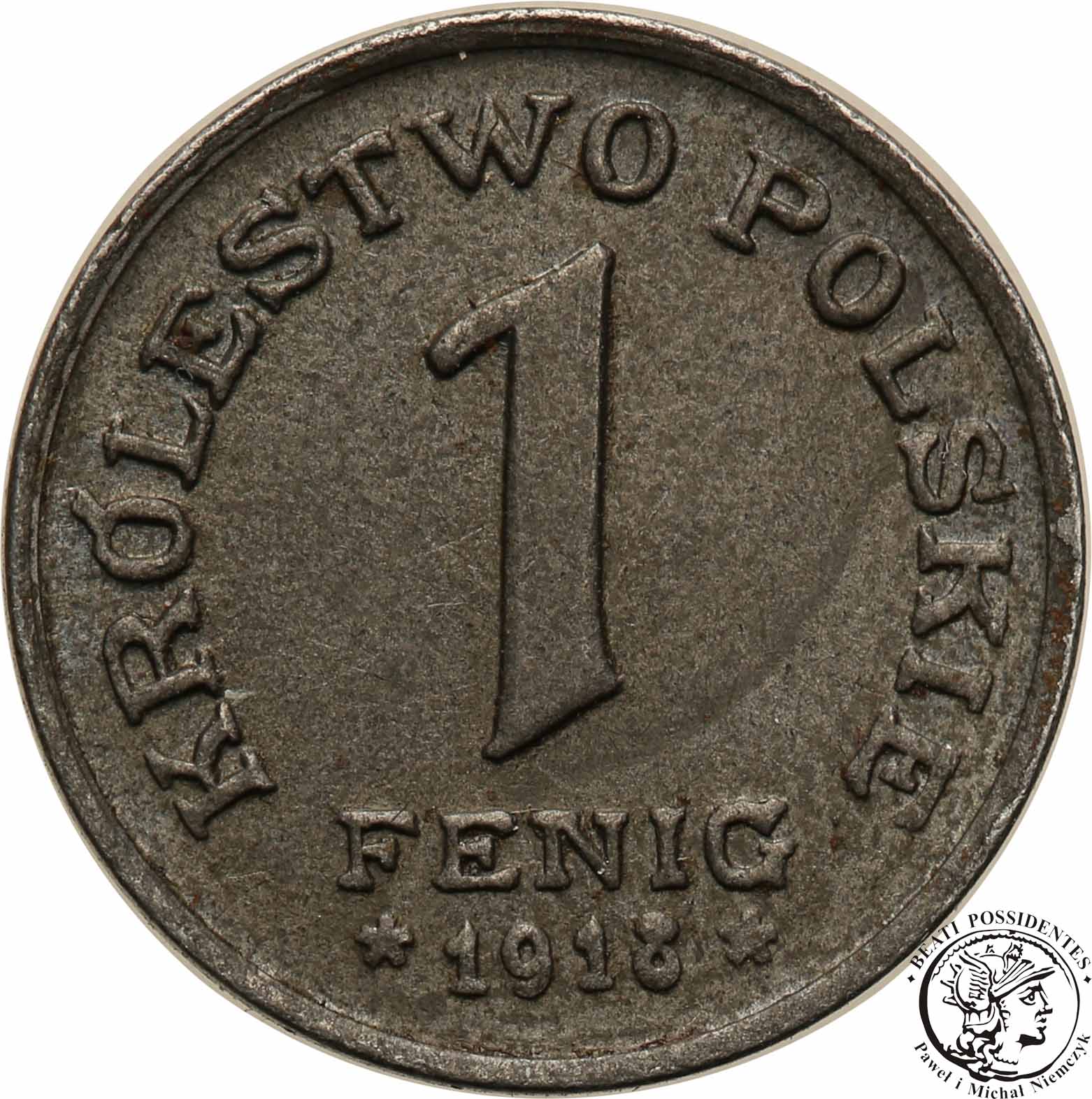 Królestwo Polskie 1 Fenig 1918 st.3
