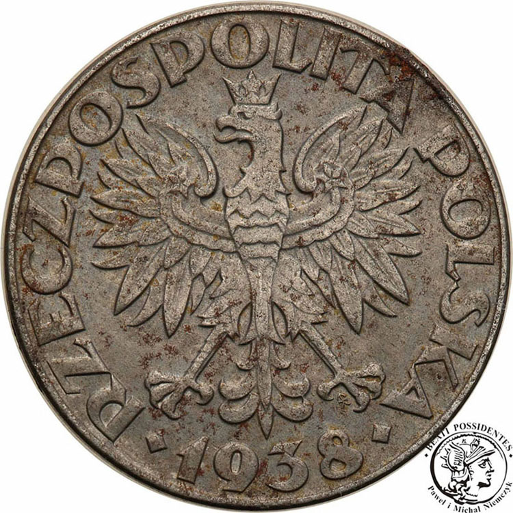 Generalne Gubernatorstwo  50 groszy 1938 st.1