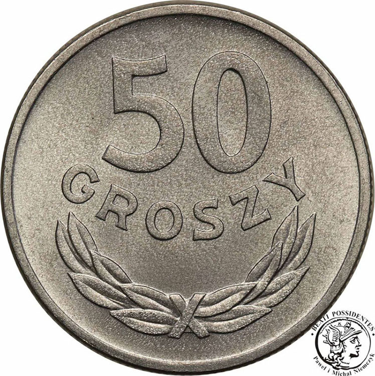 50 groszy 1957 Al st.1