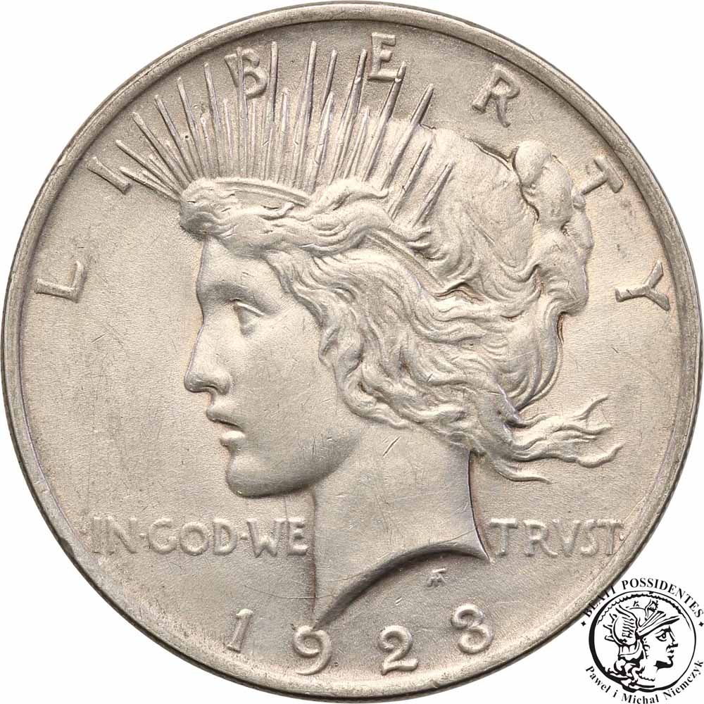 USA 1 dolar 1923 Filadelfia st. 2-