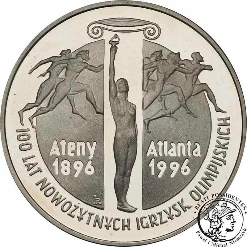 10 złotych 1995 Ateny Atlanta st.L-