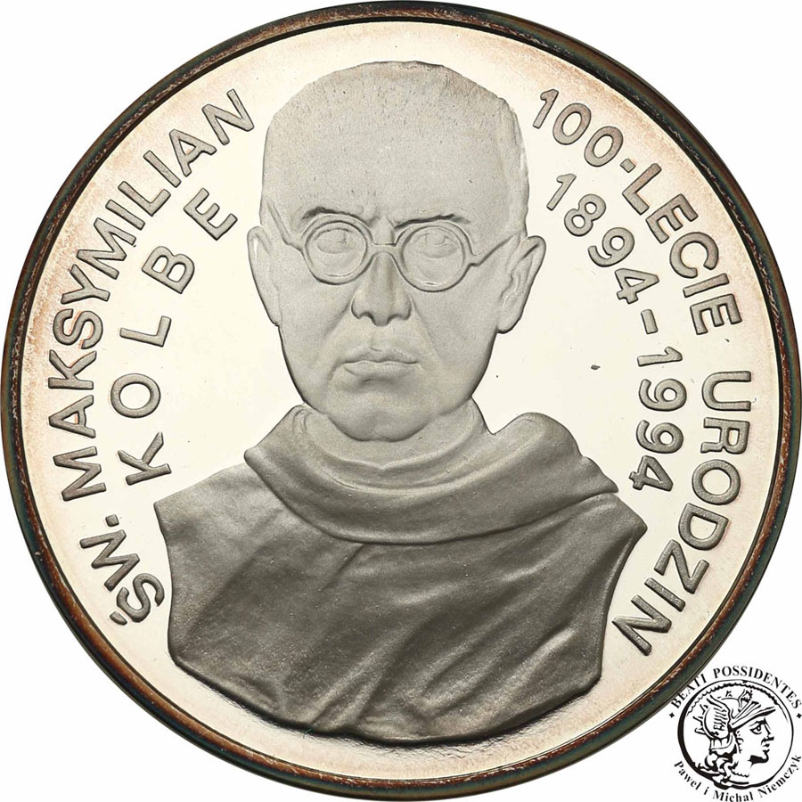 300 000 złotych 1994 Maksymilian Kolbe st.L