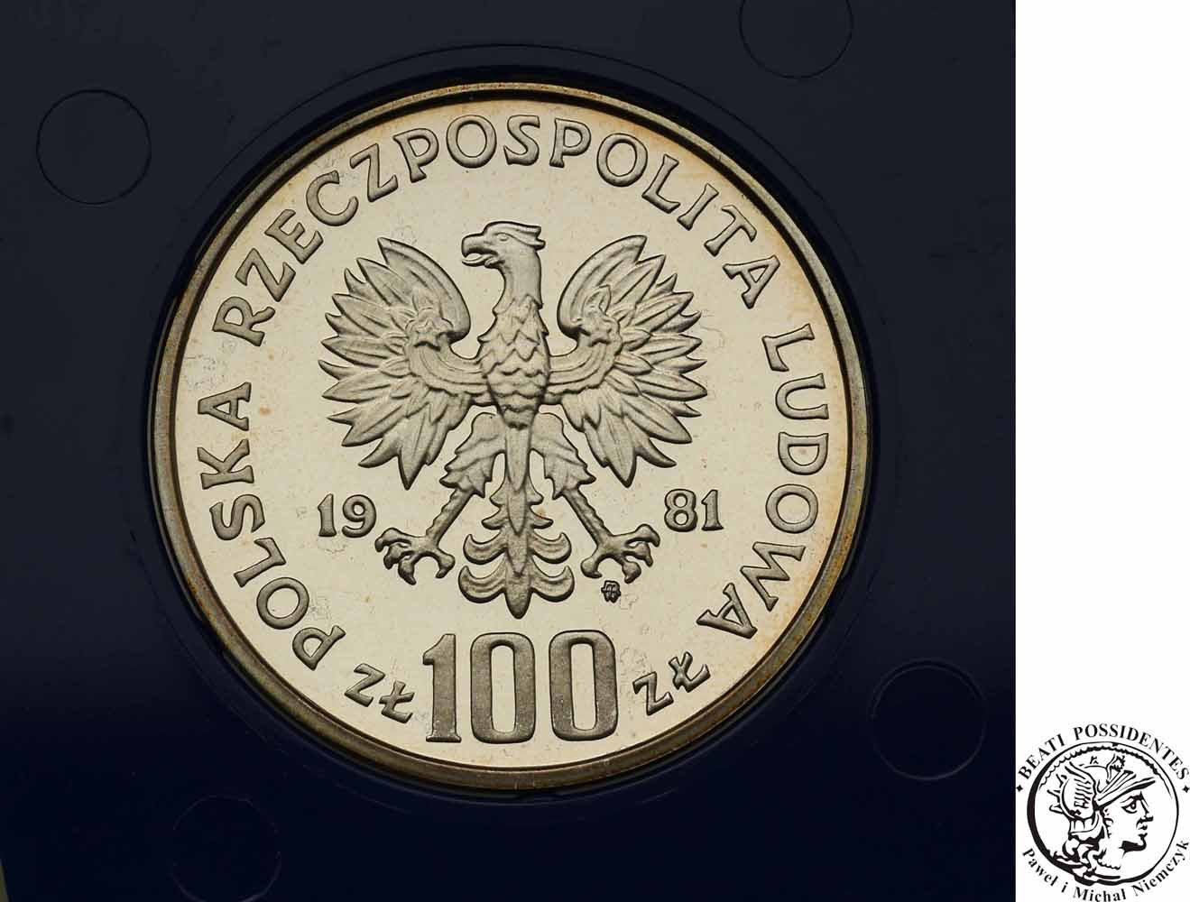 PRL 100 złotych 1981 Sikorski st.L