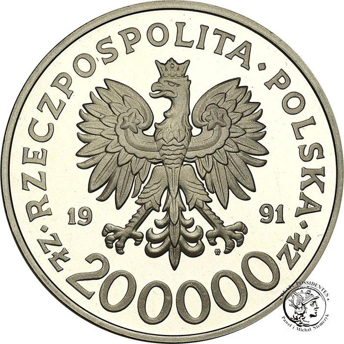 200 000 złotych 1991 Oly Albertville st.L