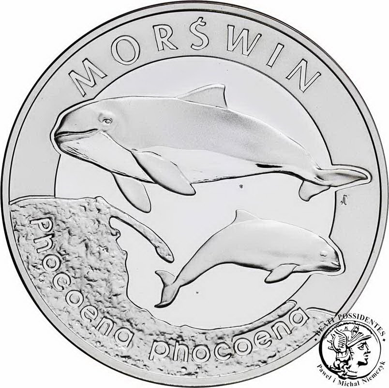 III RP 20 złotych 2004 Morświn st.L