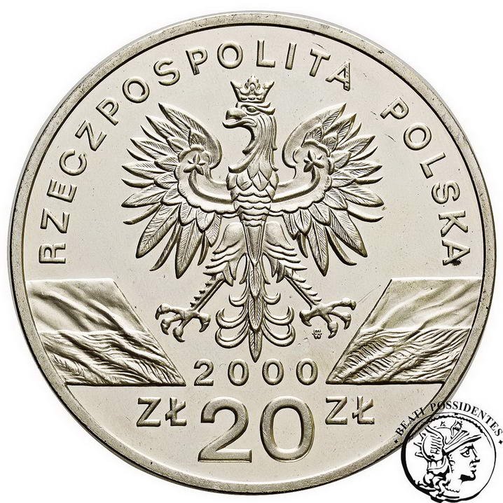 20 złotych 2000 Dudek st.L