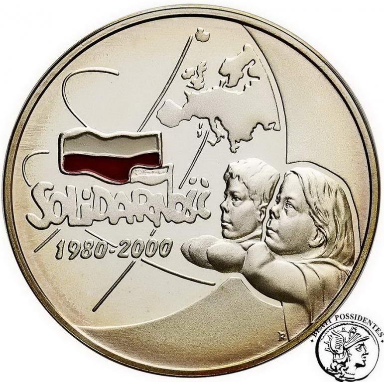 10 złotych 2000 Solidarność st.L