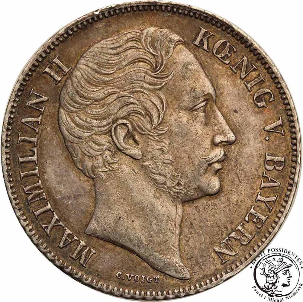 Niemcy Bawaria 1 Gulden 1849 st. 2-