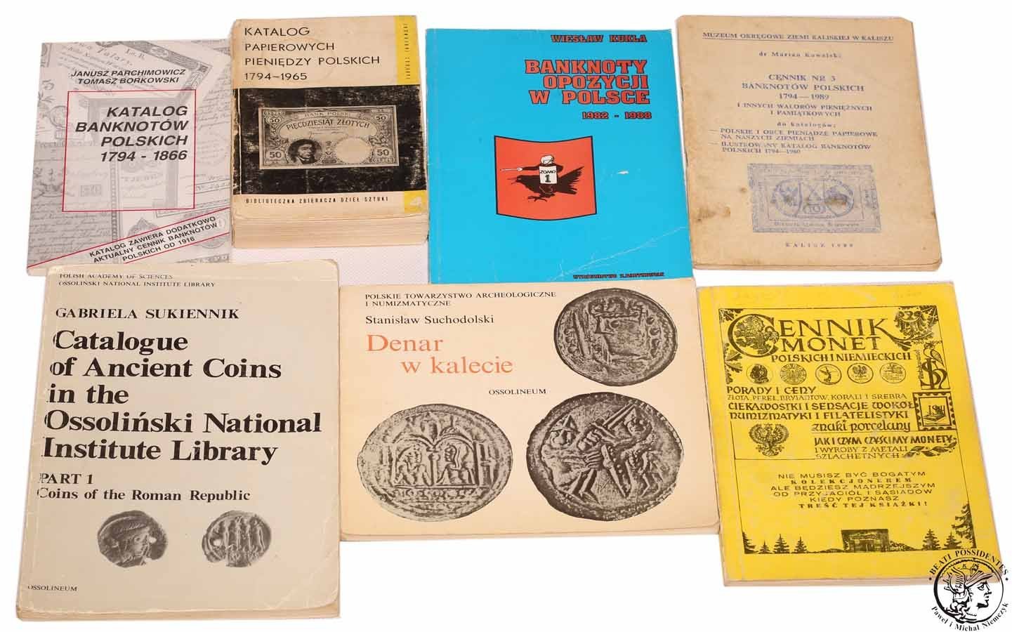 Publikacje numizmatyczne archiwalne