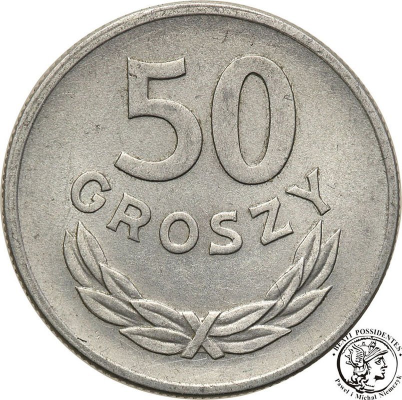 50 groszy 1957 Al st.1