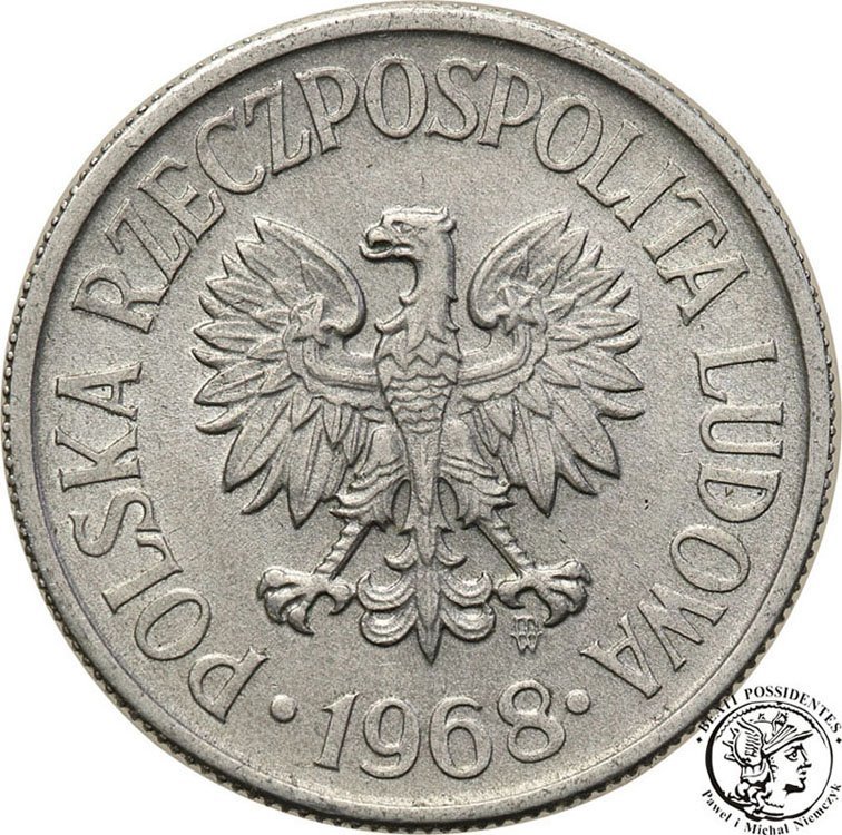 50 groszy 1968 Al st.1