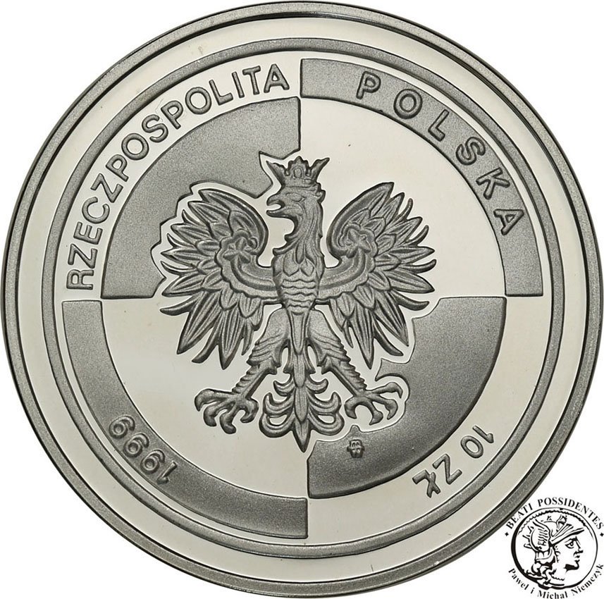 10 złotych 1999 NATO st.L