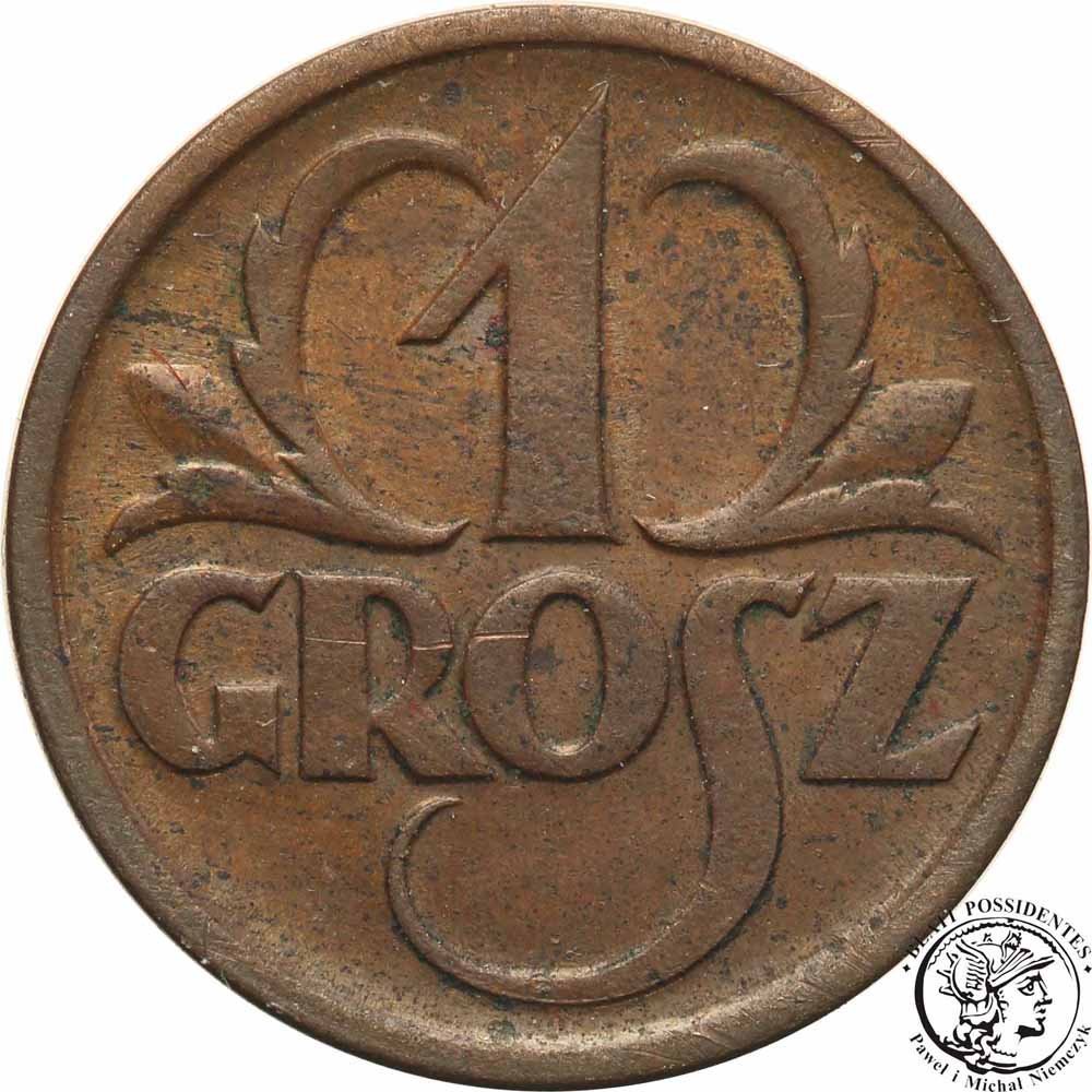 II RP 1 grosz 1927 st. 2+