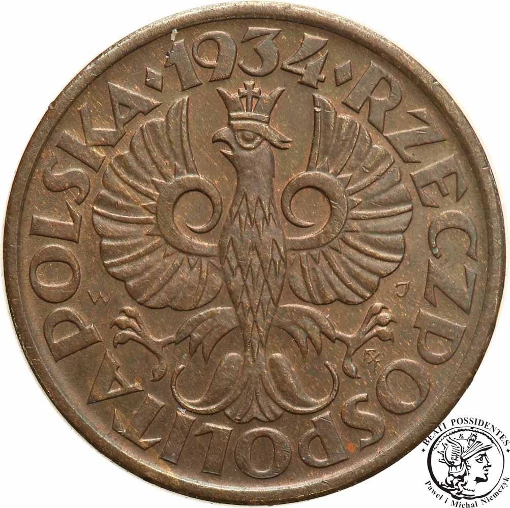 Polska II RP 1 grosz 1934 st. 2