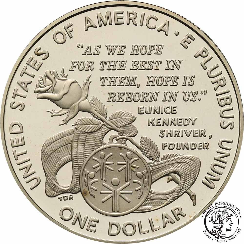 USA 1 dolar 1995 Paraolimpiada st. L
