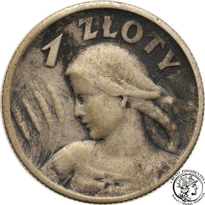 1 złoty 1925 st.3-