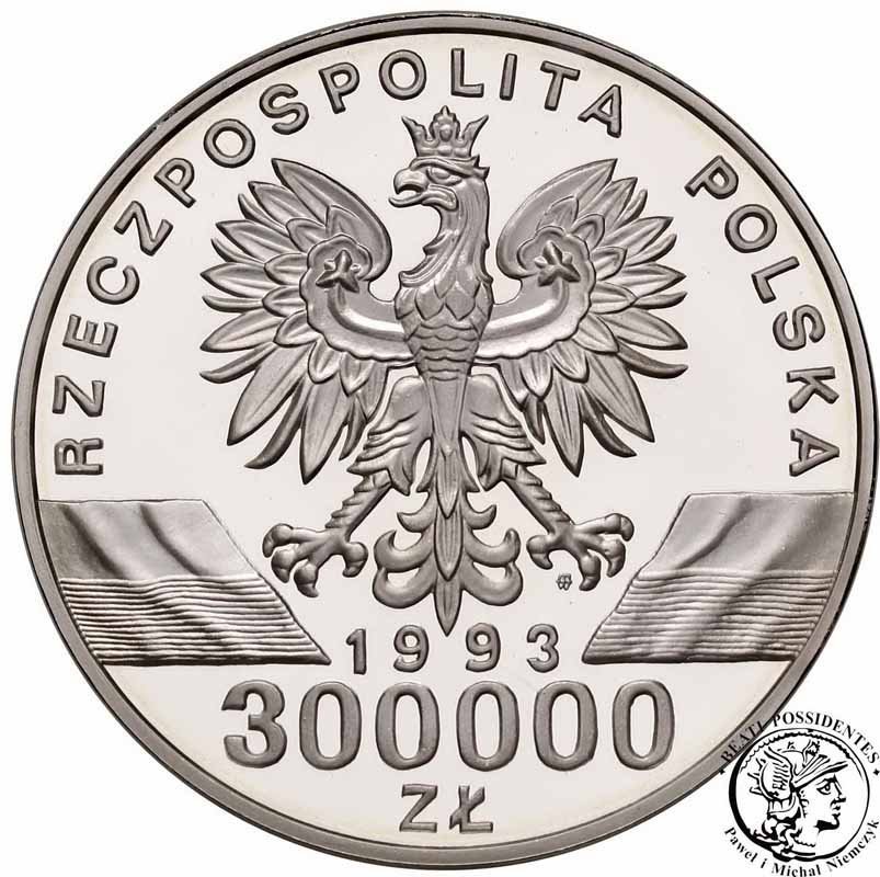 III RP 300 000 złotych 1993 Jaskółki st.L