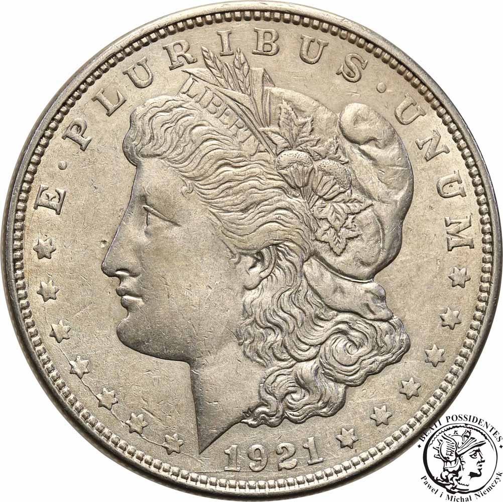 USA 1 dolar 1921 D Denver st. 3+
