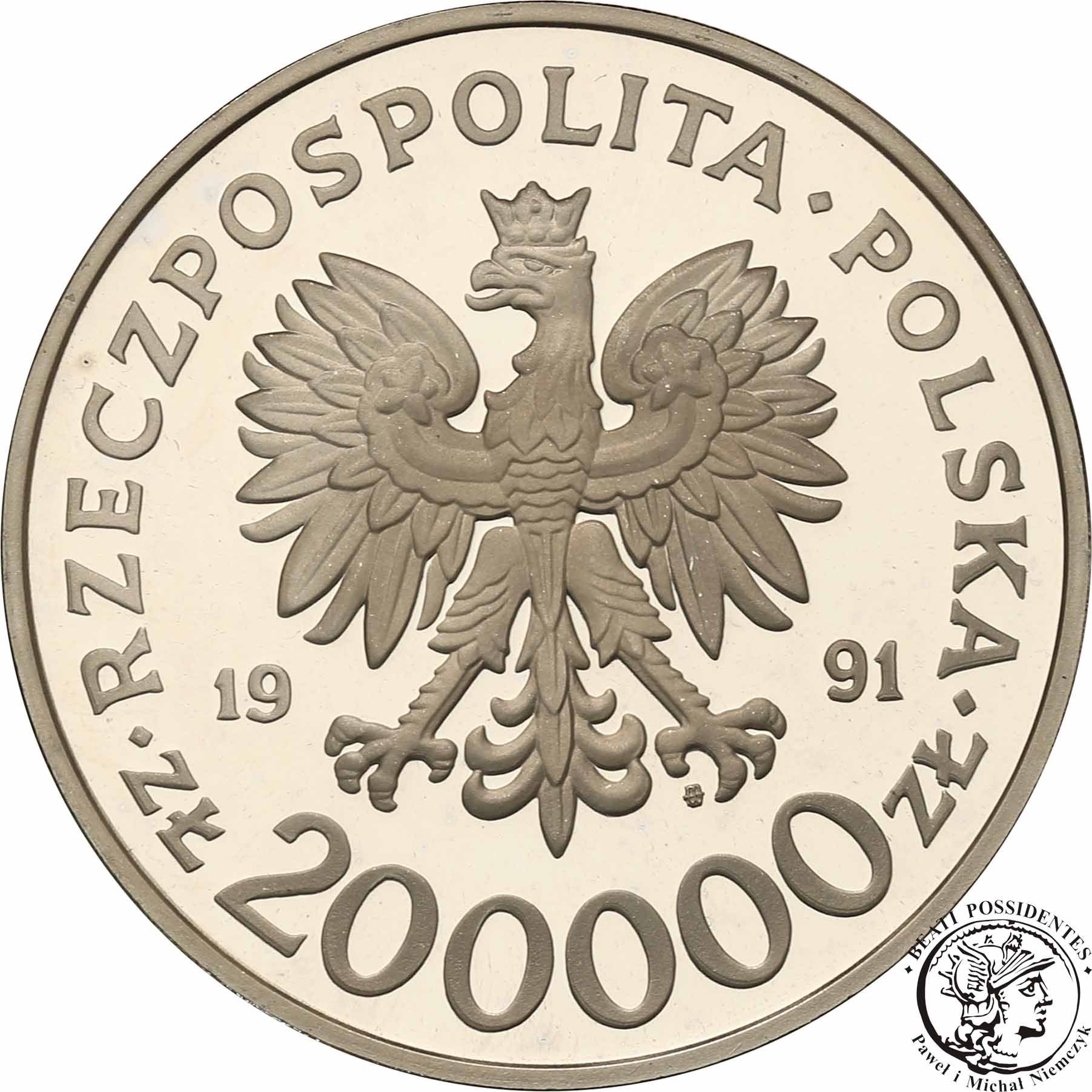 200 000 złotych 1991 Oly Barcelona st.L-