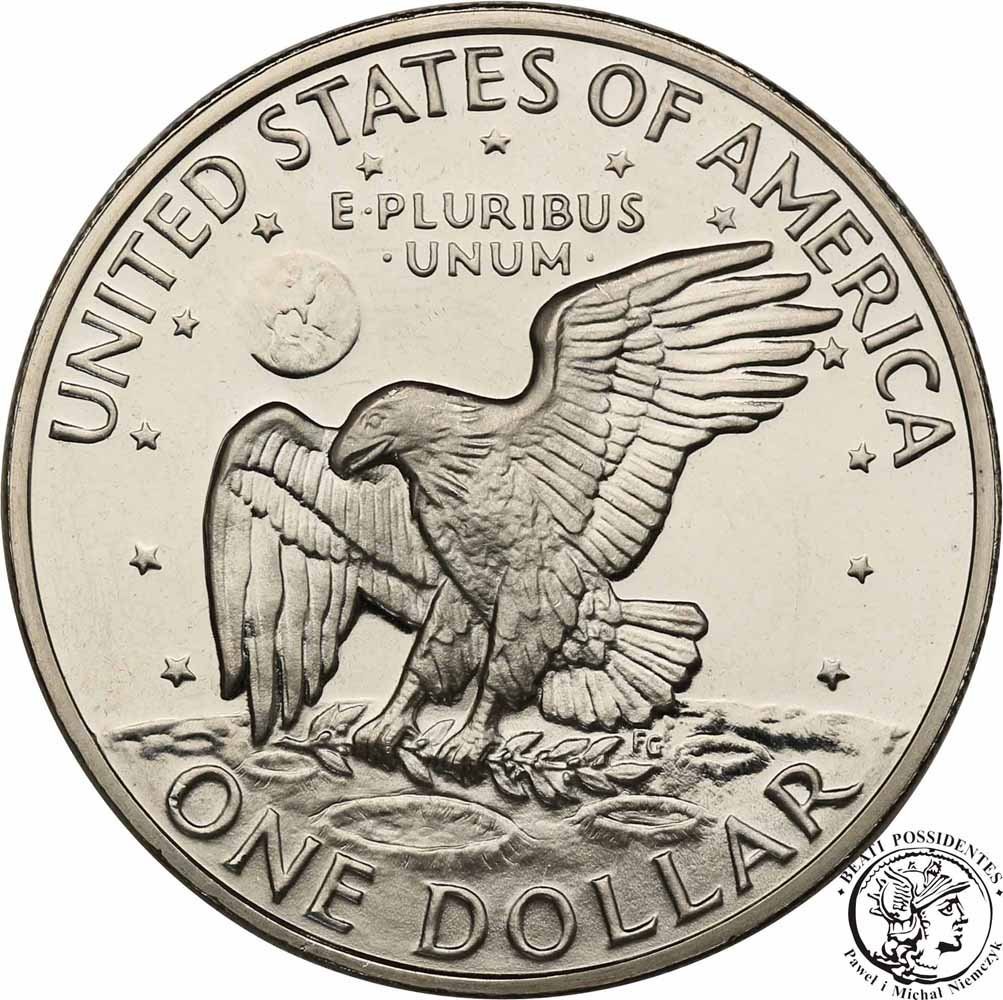 USA 1 dolar 1971 ''S'' SREBRO st.L-