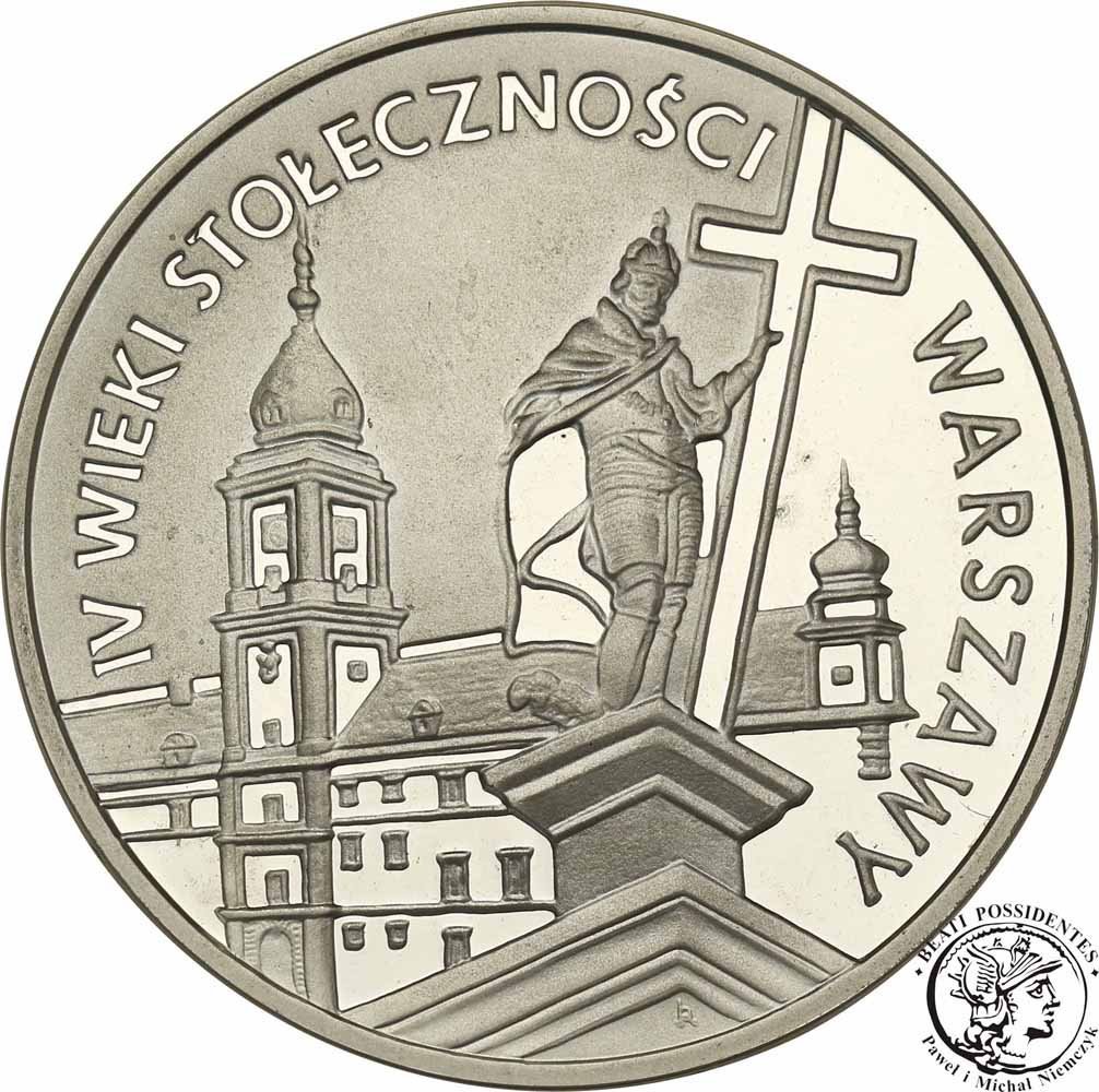 20 złotych 1996 IV wieki stołeczności Warszawy L-