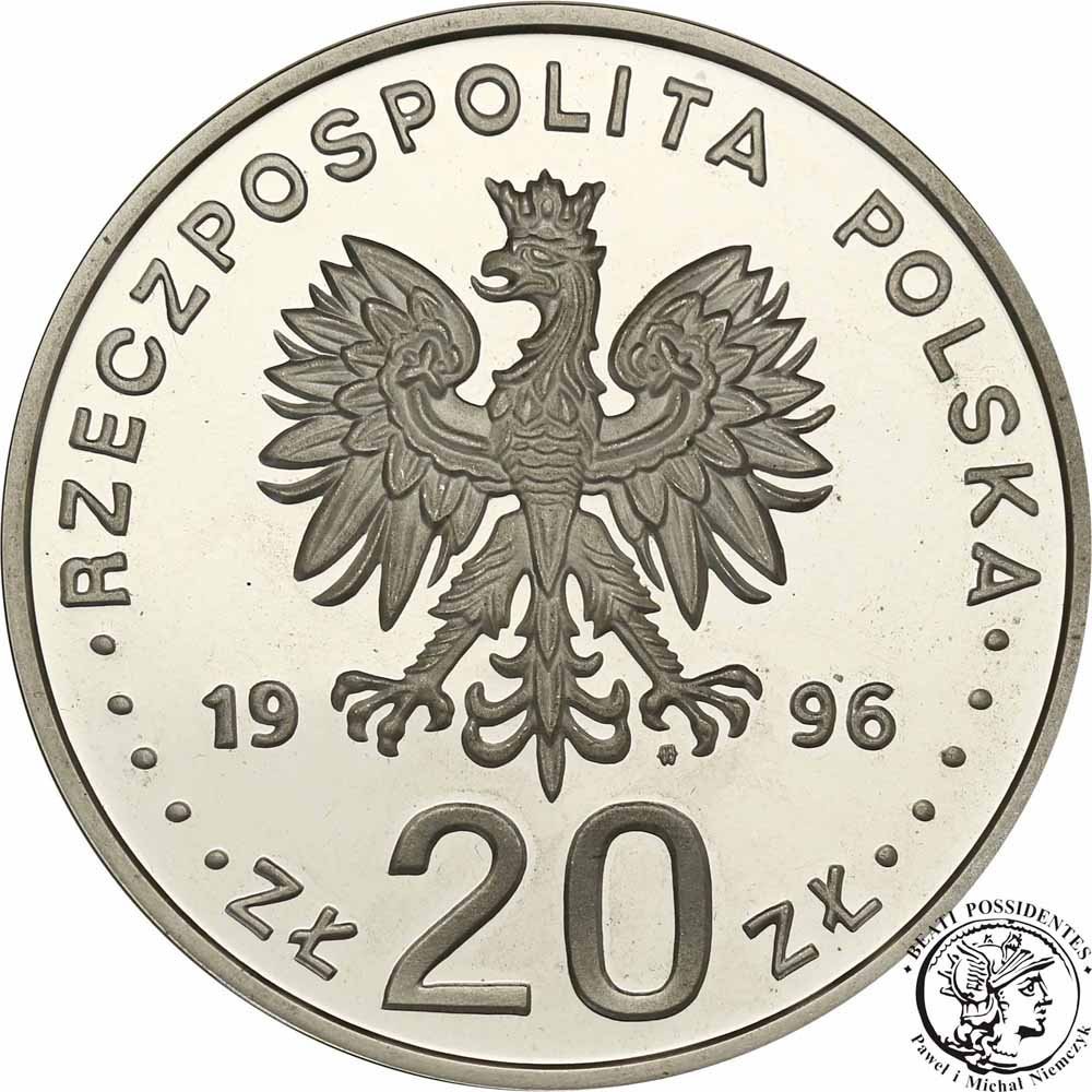 20 złotych 1996 IV wieki stołeczności Warszawy L-