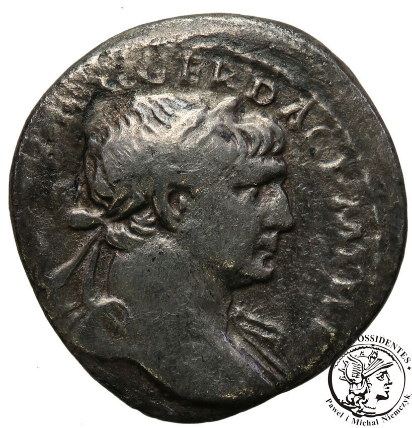 Rzym Trajan 98-117 AR denar st.3-