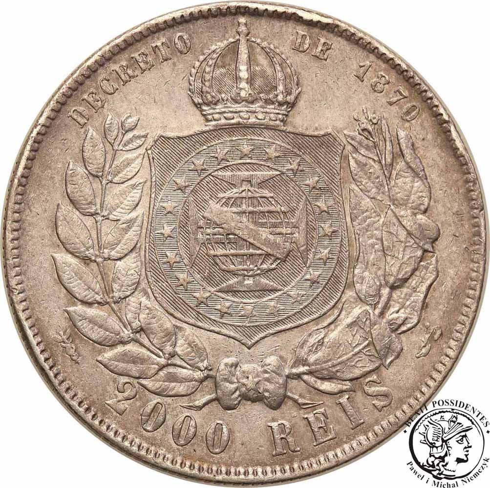 Brazylia 2000 Reis 1889 st. 3