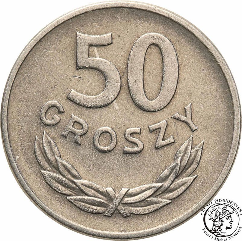 50 groszy 1957 Al st.1-
