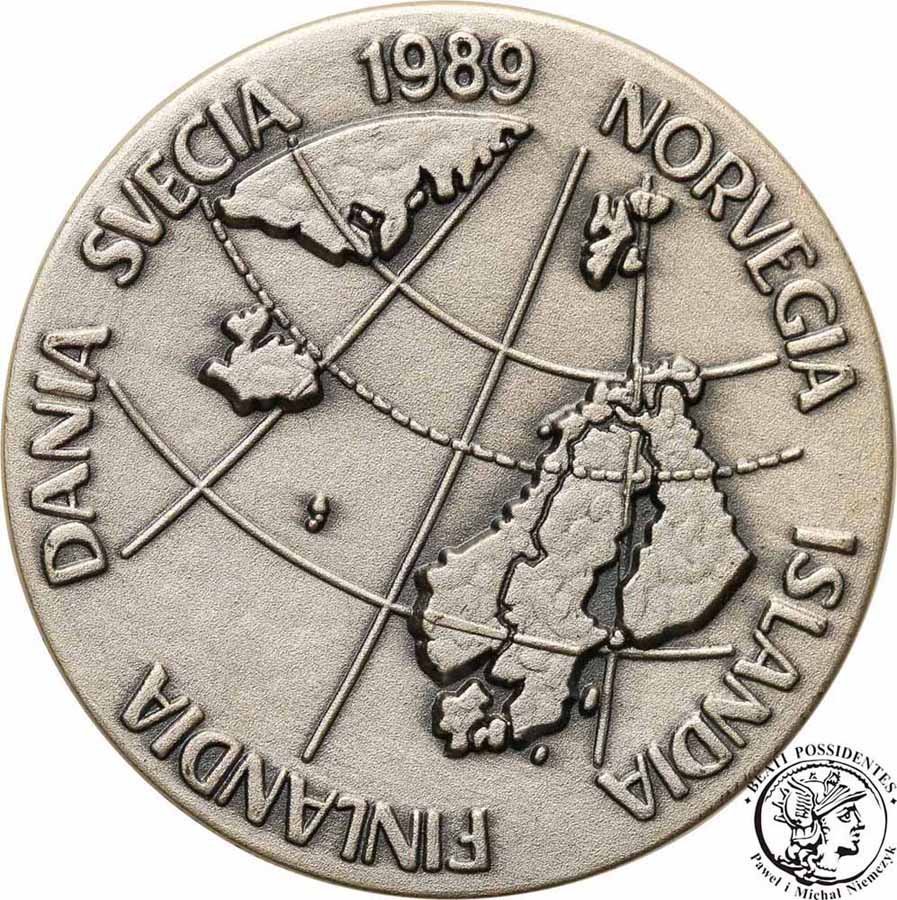 Szwecja medal Jan Paweł II SREBRO st.1