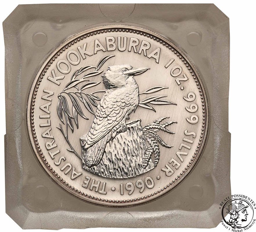 Australia 5 dolarów 1990 Kookaburra st.1-