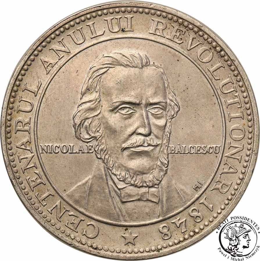 Rumunia medal 1948 srebro st. 3+