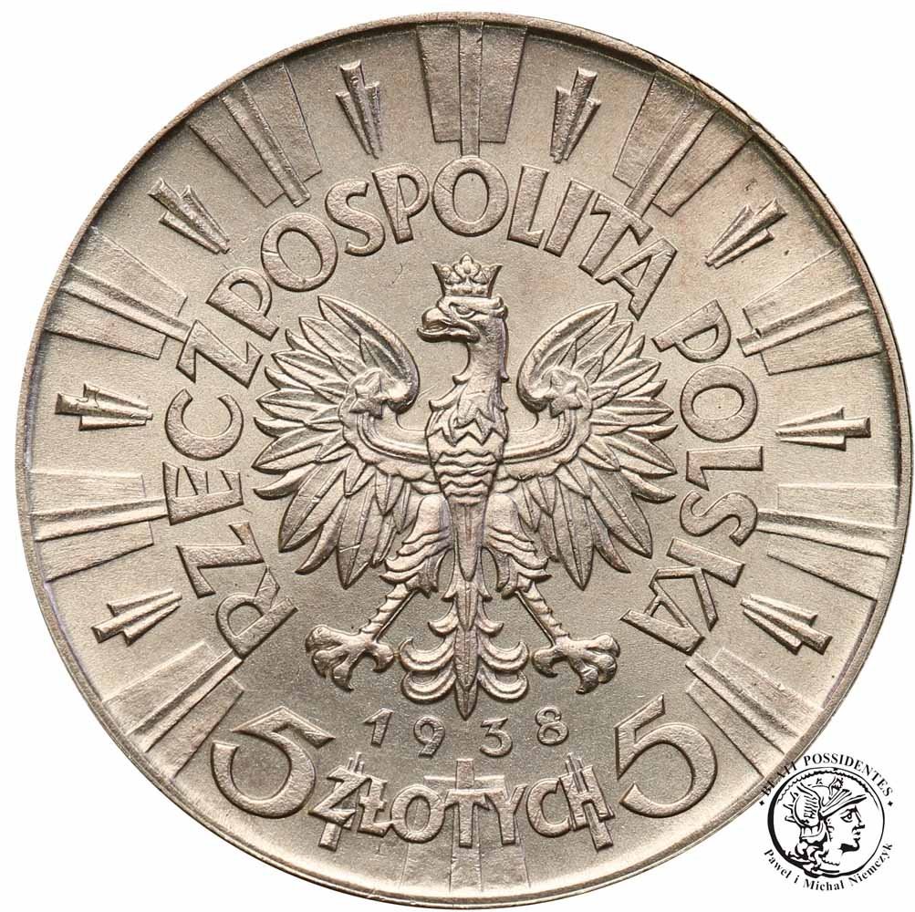 5 złotych 1938 Piłsudski st. 1