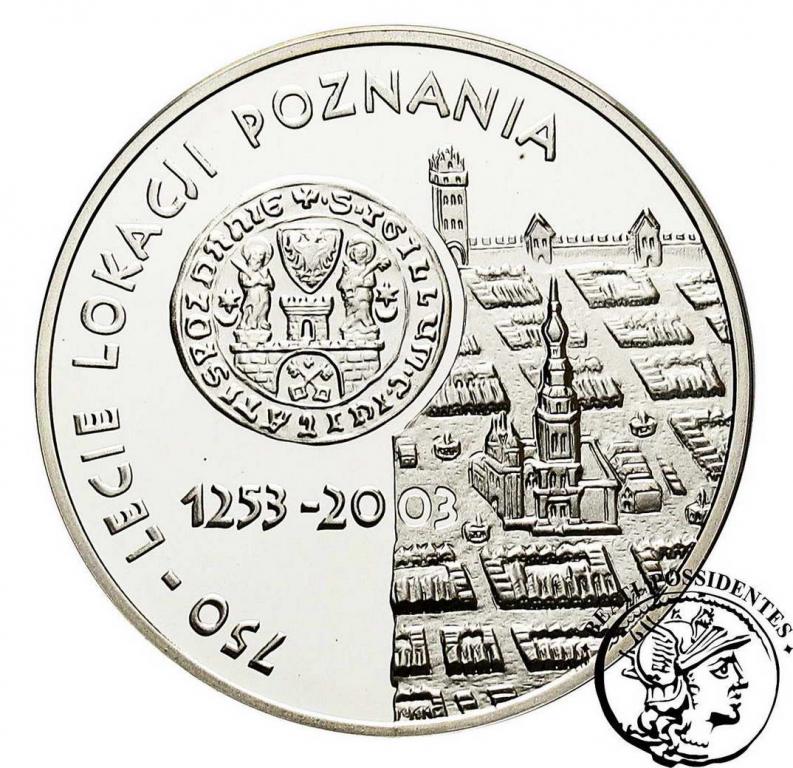 10 zł 2003 Lokacja Poznania st.L