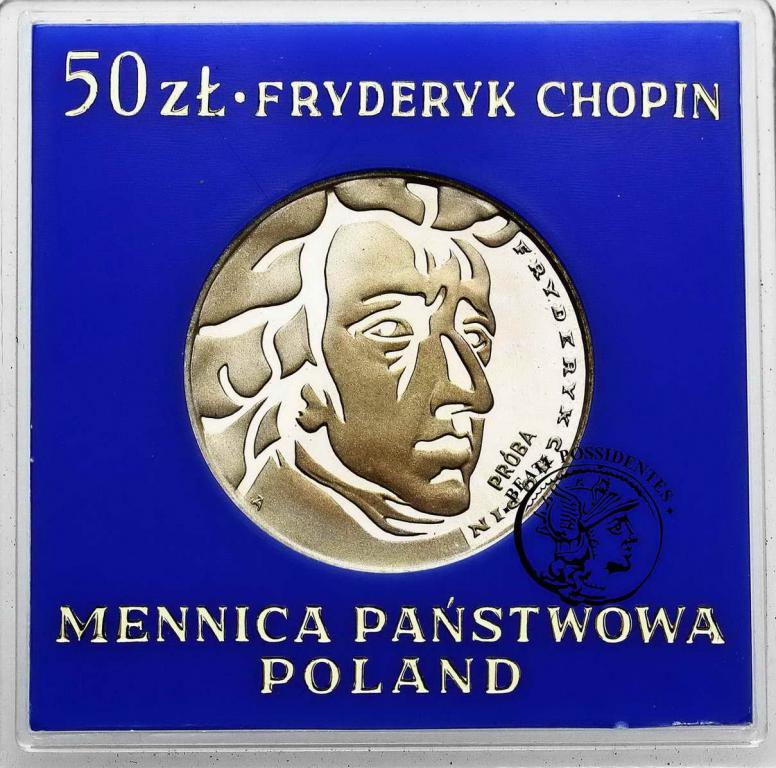 PRÓBA 50 zł Fryderyk Chopin 1972 st.L-