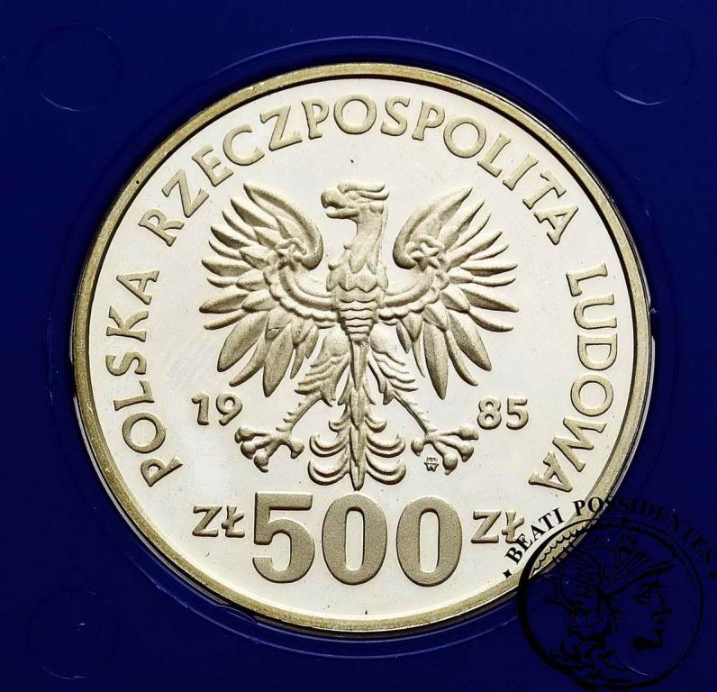 PRL 500 zł Przemysław II 1985 st.L-
