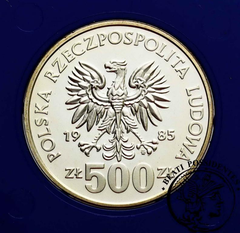 PRL 500 zł Wiewiórka 1985 st.L
