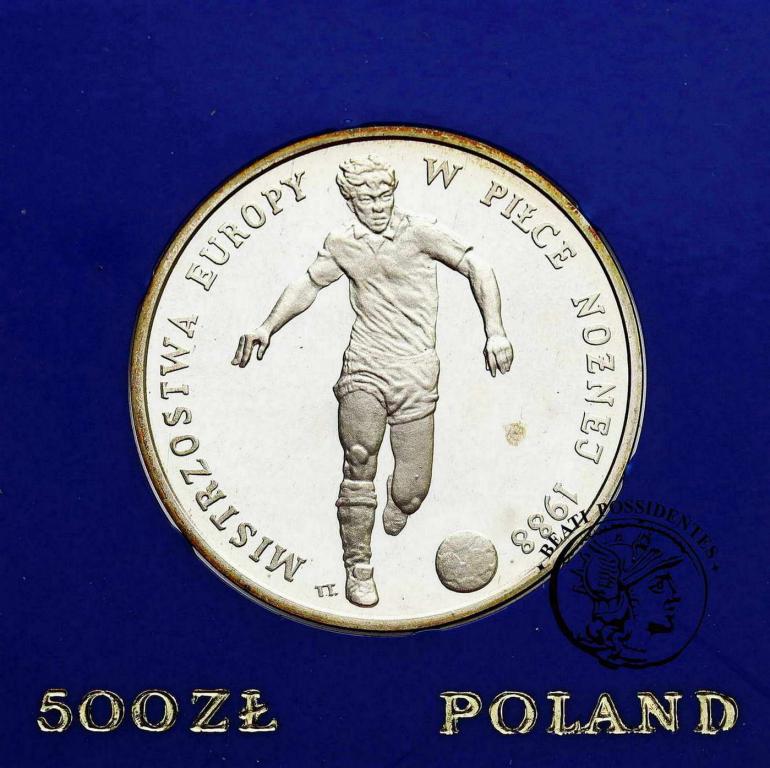 500 zł Mistrzostwa Europy Piłka Nożna 1987 stL-