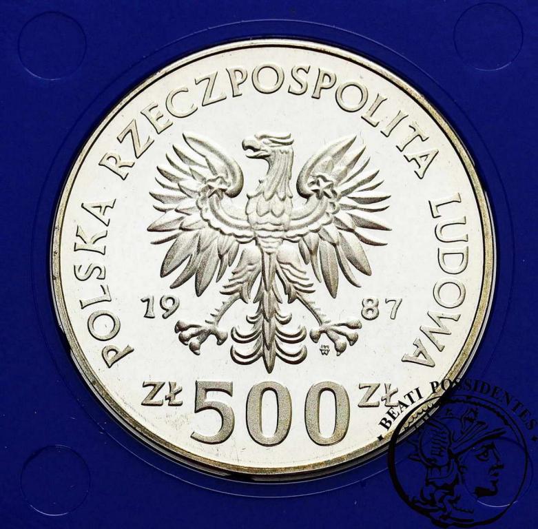 500 zł Mistrzostwa Europy Piłka Nożna 1987 stL-