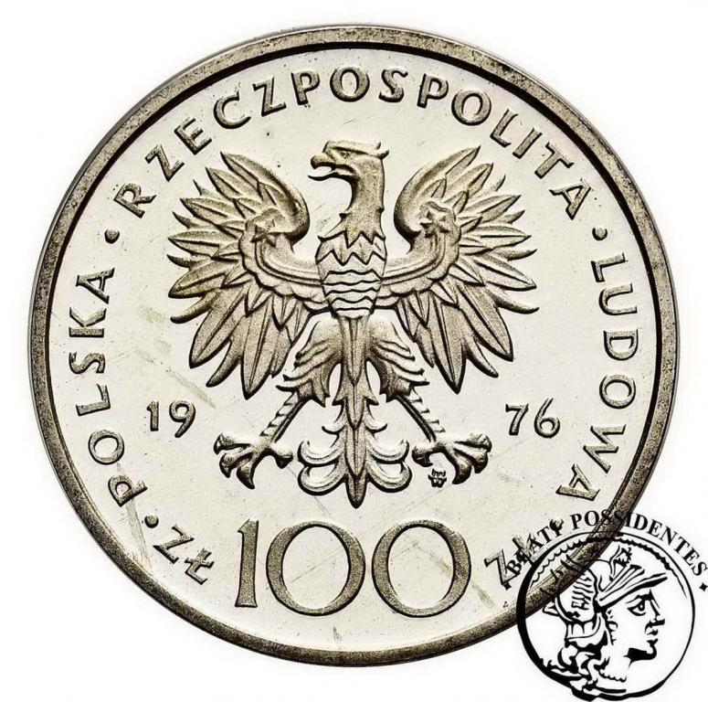 PRL 100 zł Pułaski 1976 st.L-