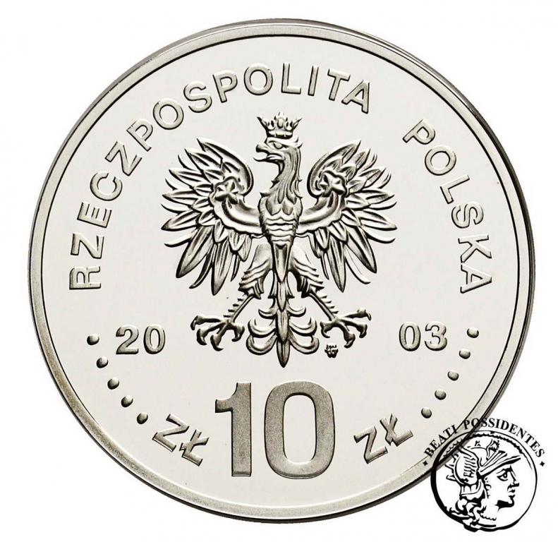 III RP 10 zł 2003 S. Leszczyński półp st. L