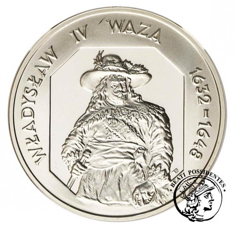 10 zł 1999 Władysław IV Waza półp NGC PF 69