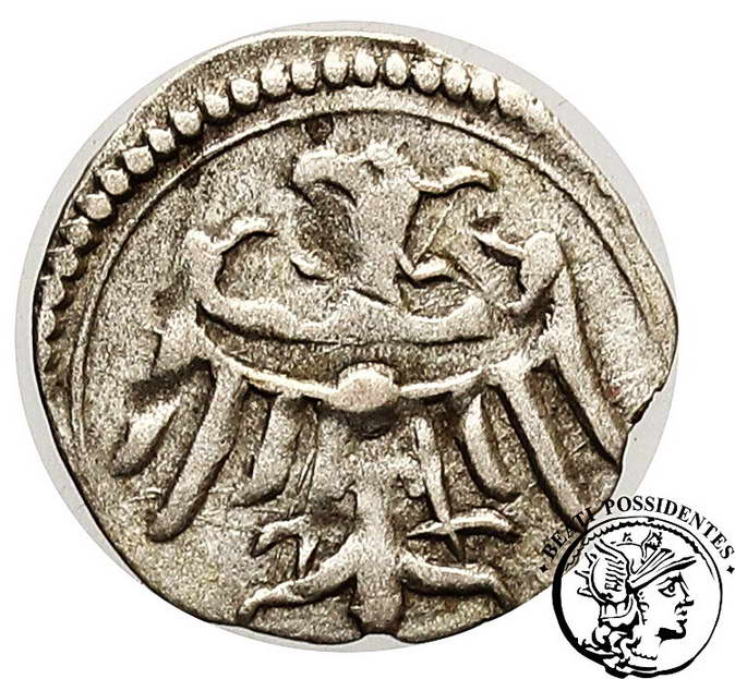 Śląsk Legnica halerz ok 1425 r st. 3