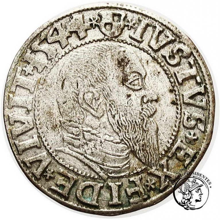 Polska Albrecht grosz lenny pruski 1544 st. 3
