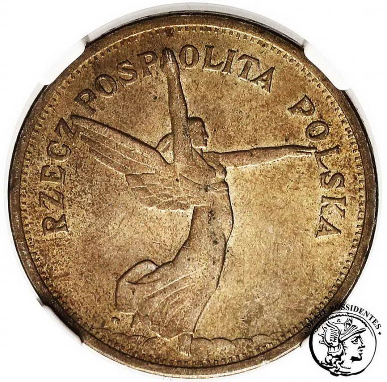 II RP 5 złotych 1928 /znak mennicy/ NGC MS 62