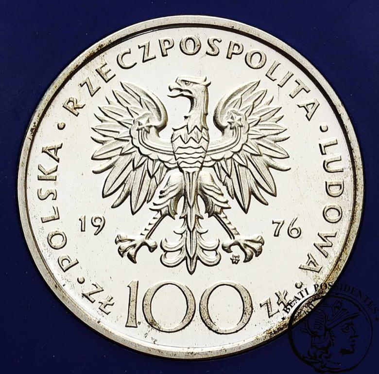 PRL 100 zł 1976 Pułaski st. L