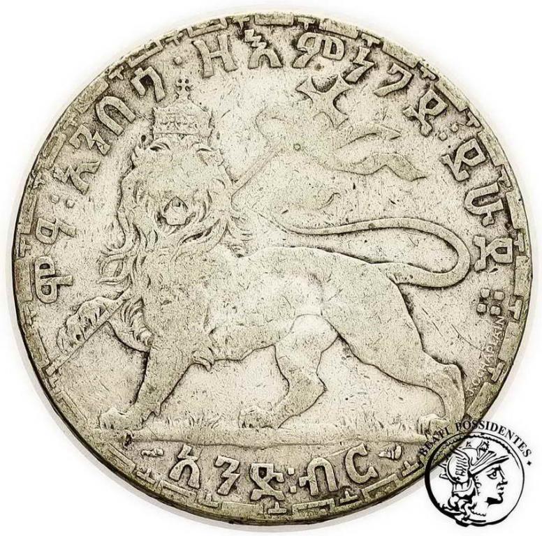 Etiopia 1 Birr (1897 AD) st. 4