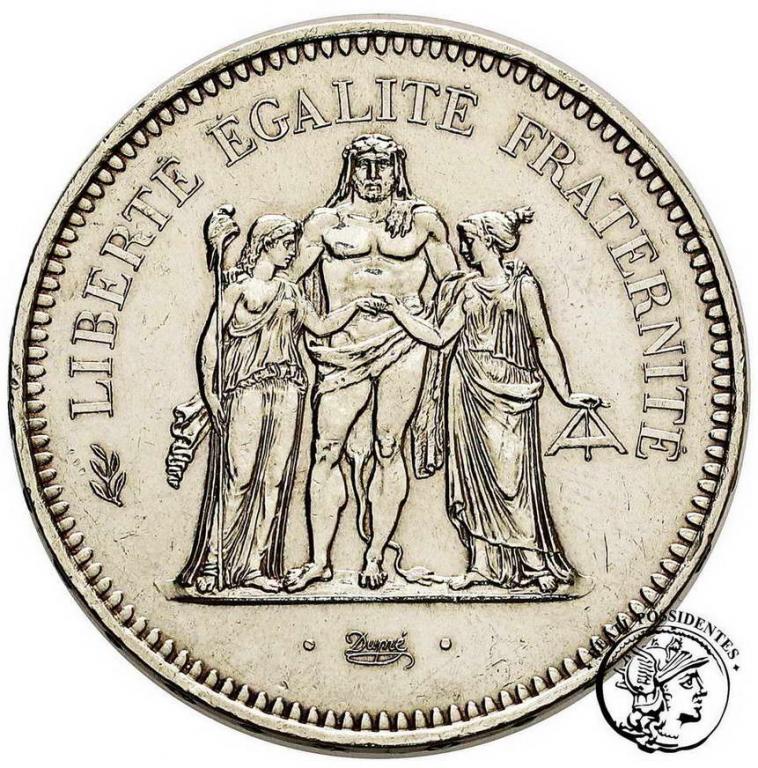 Francja 50 franków 1977 st. 3